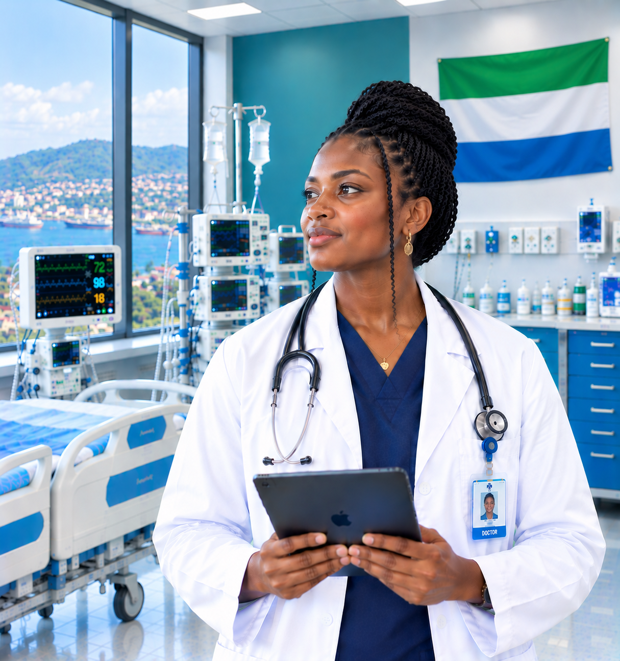 Medical equipment supplier for hospitals and healthcare facilities in Sierra Leone